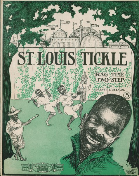 St. Louis Tickle Rag for brass quintet